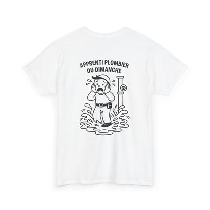 T-shirt 'Apprenti plombier Du Dimanche'