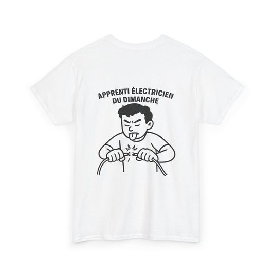 T-shirt 'Apprenti électricien Du Dimanche'