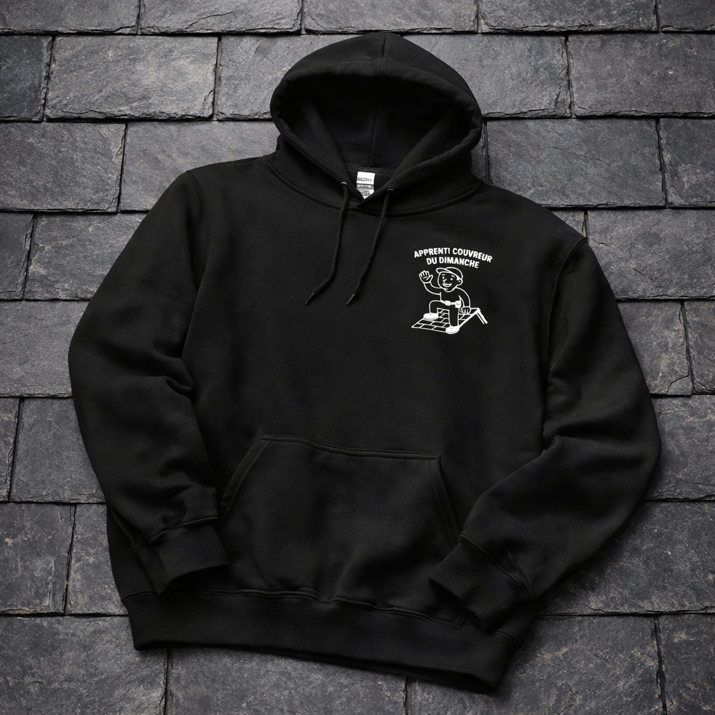 pull "apprenti couvreur du dimanche