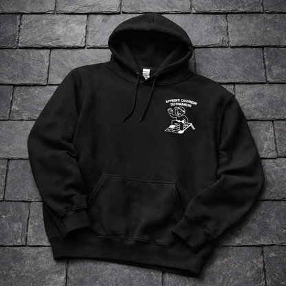 pull "apprenti couvreur du dimanche