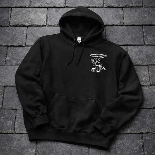 pull "apprenti couvreur du dimanche