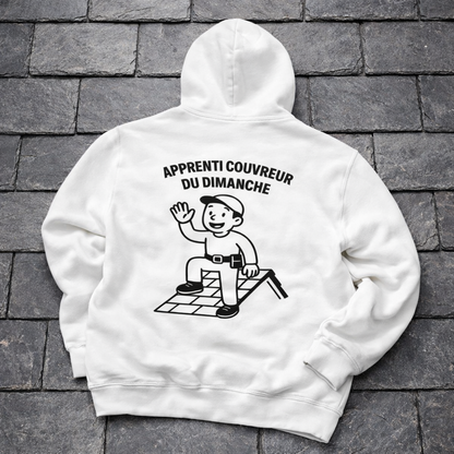 pull "apprenti couvreur du dimanche